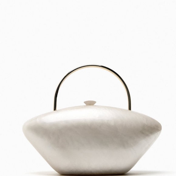 ZARA PEARL MINAUDIERE BAG - Picture 3 of 10